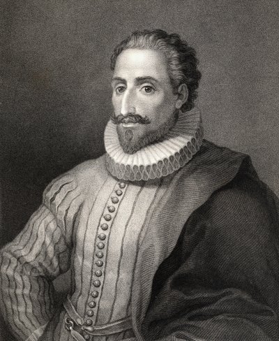 Miguel de Cervantes y Saavedra (1547-1615) da Spanish School